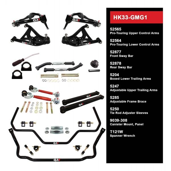 Coupon ???? QA1 HANDLING KIT 2.0 - LEVEL 3 - GM G-BODY; 78-88 GM G-BODY - W/O SHOCKS HK33-GMG1 ???? 1 Coupon ???? QA1 HANDLING KIT 2.0 - LEVEL 3 - GM G-BODY; 78-88 GM G-BODY - W/O SHOCKS HK33-GMG1 ????