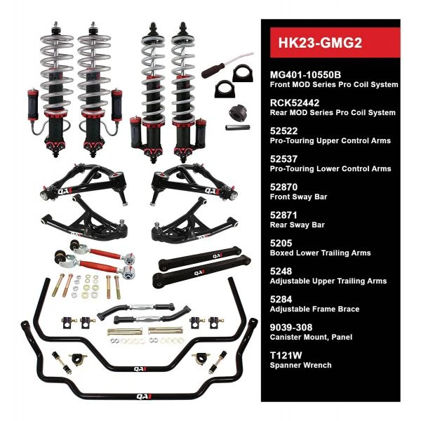 Flash Sale ???? QA1 HANDLING KIT 2.0 - LEVEL 3 - G-PRIX - MONTE; GM - 69-72 G-BODY - W/ SHOCKS HK23-GMG2 ???? 1 Flash Sale ???? QA1 HANDLING KIT 2.0 - LEVEL 3 - G-PRIX - MONTE; GM - 69-72 G-BODY - W/ SHOCKS HK23-GMG2 ????