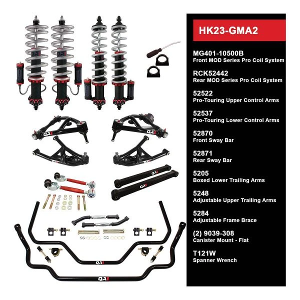 Flash Sale ???? QA1 HANDLING KIT 2.0 - LEVEL 3 - GM A-BODY; 68-72 GM A-BODY - W/ SHOCKS HK23-GMA2 ???? 1 Flash Sale ???? QA1 HANDLING KIT 2.0 - LEVEL 3 - GM A-BODY; 68-72 GM A-BODY - W/ SHOCKS HK23-GMA2 ????