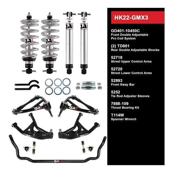 Coupon ⌛ QA1 HANDLING KIT 2.0 - LEVEL 2 - GM X-BODY; 75-79 GM X-BODY - W/ SHOCKS HK22-GMX3 ???? 1 Coupon ⌛ QA1 HANDLING KIT 2.0 - LEVEL 2 - GM X-BODY; 75-79 GM X-BODY - W/ SHOCKS HK22-GMX3 ????