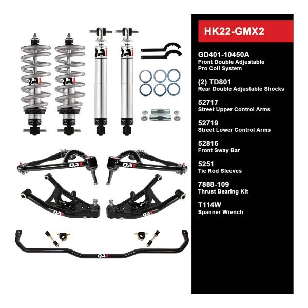 Flash Sale ???? QA1 HANDLING KIT 2.0 - LEVEL 2 - GM X-BODY; 68-74 GM X-BODY - W/ SHOCKS HK22-GMX2 ???? 1 Flash Sale ???? QA1 HANDLING KIT 2.0 - LEVEL 2 - GM X-BODY; 68-74 GM X-BODY - W/ SHOCKS HK22-GMX2 ????