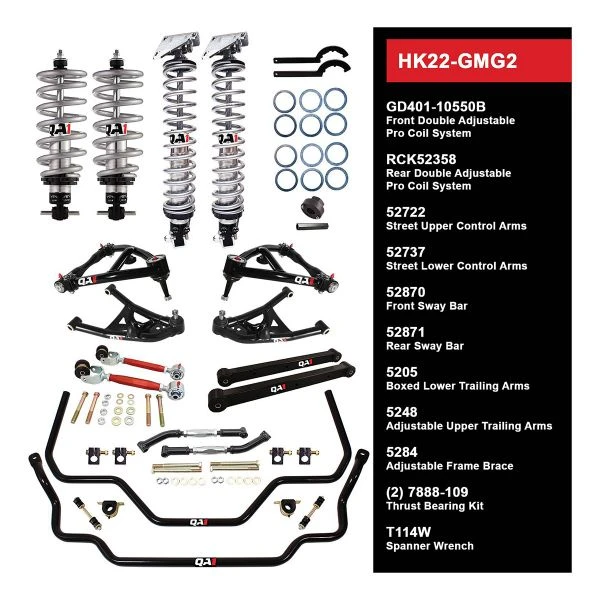 Outlet ✔️ QA1 HANDLING KIT 2.0 - LEVEL 2 - G-PRIX - MONTE; GM - 69-72 G-BODY - W/ SHOCKS HK22-GMG2 ???? 1 Outlet ✔️ QA1 HANDLING KIT 2.0 - LEVEL 2 - G-PRIX - MONTE; GM - 69-72 G-BODY - W/ SHOCKS HK22-GMG2 ????