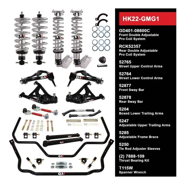 Brand new ???? QA1 HANDLING KIT 2.0 - LEVEL 2 - GM G-BODY; 78-88 GM G-BODY - W/ SHOCKS HK22-GMG1 ???? 1 Brand new ???? QA1 HANDLING KIT 2.0 - LEVEL 2 - GM G-BODY; 78-88 GM G-BODY - W/ SHOCKS HK22-GMG1 ????