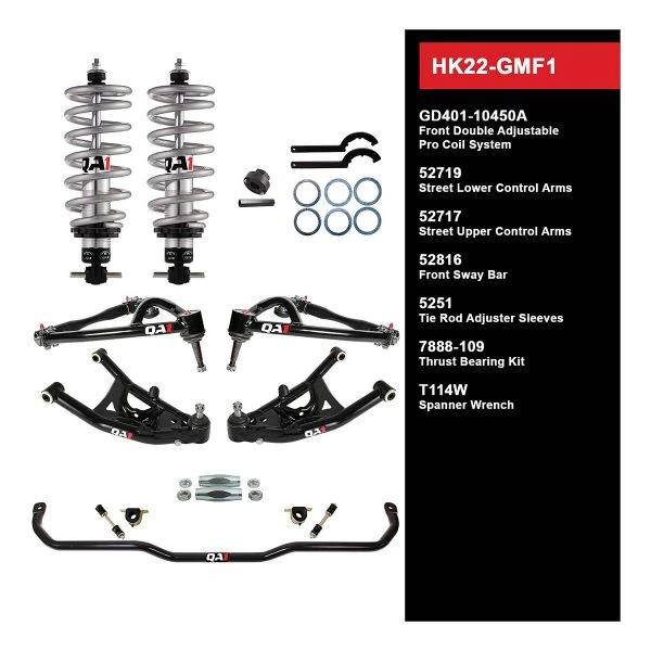 Hot Sale ???? QA1 HANDLING KIT 2.0 - LEVEL 2 - GM F-BODY; 67-69 GM F-BODY - W/ SHOCKS HK22-GMF1 ⭐ 1 Hot Sale ???? QA1 HANDLING KIT 2.0 - LEVEL 2 - GM F-BODY; 67-69 GM F-BODY - W/ SHOCKS HK22-GMF1 ⭐
