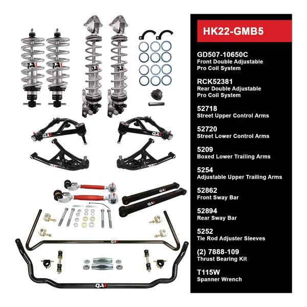 Discount ❤️ QA1 HANDLING KIT 2.0 - LEVEL 2 - GM B-BODY; 94-96 GM B-BODY - W/ SHOCKS HK22-GMB5 ❤️ 1 Discount ❤️ QA1 HANDLING KIT 2.0 - LEVEL 2 - GM B-BODY; 94-96 GM B-BODY - W/ SHOCKS HK22-GMB5 ❤️