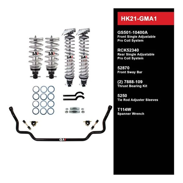 Coupon ???? QA1 HANDLING KIT 2.0 - LEVEL 1 - GM A-BODY; 64-67 GM A-BODY - W/ SHOCKS HK21-GMA1 ???? 1 Coupon ???? QA1 HANDLING KIT 2.0 - LEVEL 1 - GM A-BODY; 64-67 GM A-BODY - W/ SHOCKS HK21-GMA1 ????